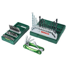 Bosch Mini X-Line Drill Set &amp; Hex-Tool 40pcs