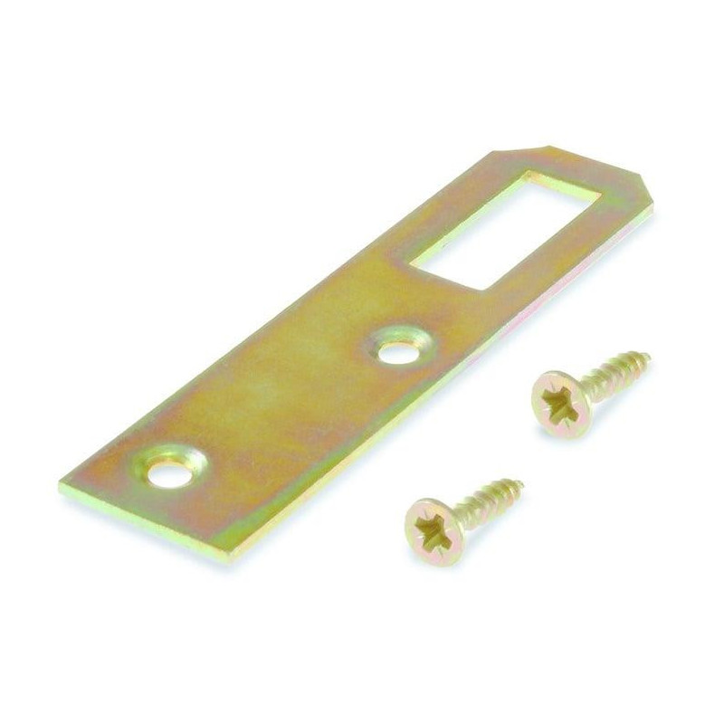 CUPBOARD FITTING 13X60X1,25 YELLOW / 6PCS