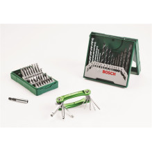 Bosch Mini X-Line Drill Set &amp; Hex-Tool 40pcs