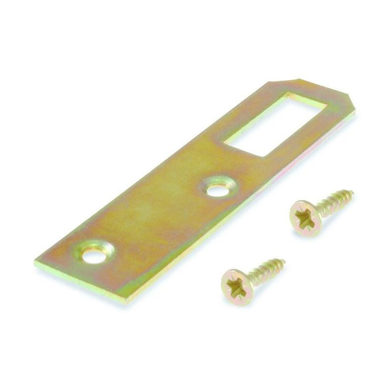 CUPBOARD FITTING 18X22X1,00 YELLOW / 8PCS