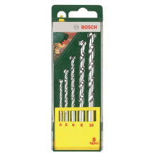 Mūro grąžtų komplektas Bosch, 4-10 mm, 5 vnt Mūro grąžtų komplektas Bosch, 4-10 mm, 5 vnt