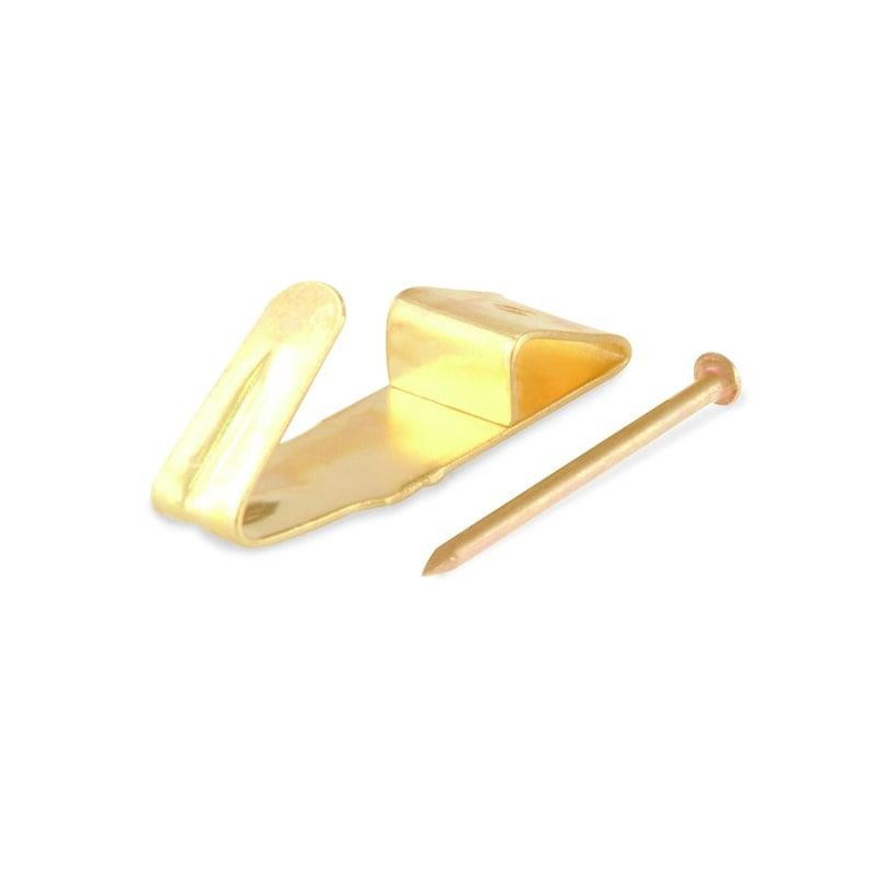 PICTURE HOOK PLAT 1 / 1 HOLE 22X7 / 16PCS