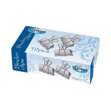 BINDER CLIPS 15MM 12PCS 80173