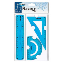 FLEXIBLE RULERS SET