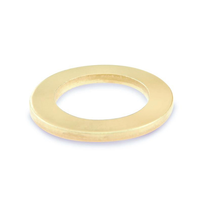 WASHERS 13X19X2 BRASS PLAT(DOORS) / 14PCS