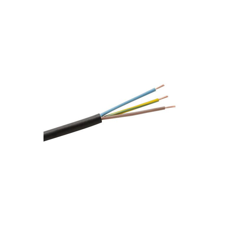 Rubber cable Elpar H05RR-F, 3 x 2.5 mm²