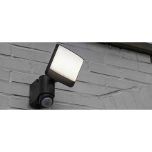 Floodlight Lutec, 17 W, 1200 lm, 5000 °K, IP44, grey