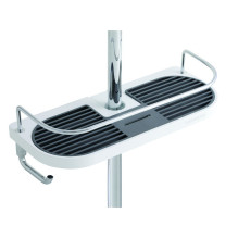 Dušo lentynėlė Ferro 65580.1, 280 mm x 90 mm x 120 mm, balta Dušo lentynėlė Ferro 65580.1, 280 mm x 90 mm x 120 mm, balta