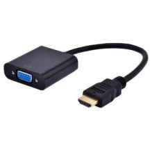 Gembird Adapter HDMI to VGA Black