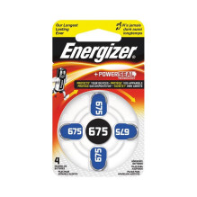 Elementai Energizer, ZA675 / PR44, 1.4V, 4 vnt