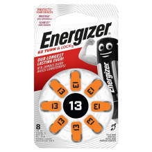 Elementai ENERGIZER, ZA13, 1.4V, 8 vnt Elementai ENERGIZER, ZA13, 1.4V, 8 vnt