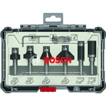 6-PCS ROUTER BIT SET, TRIM&EDGING 8MM 6-PCS ROUTER BIT SET, TRIM&EDGING 8MM