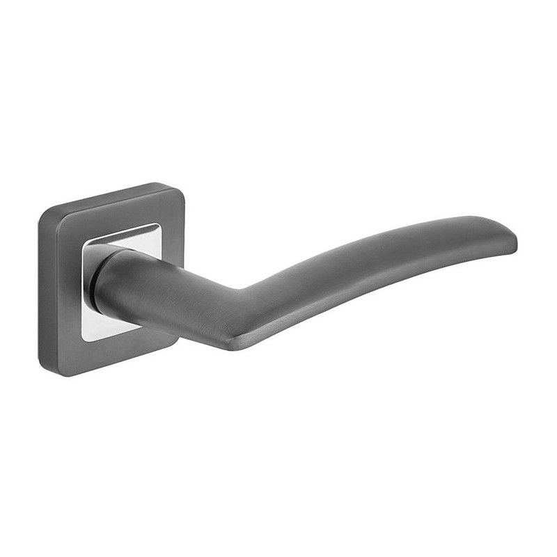 Vidaus durų rankena Metal-Bud Linea, grafitas
