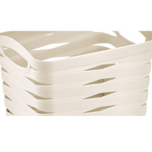 BASKET 1.5L RIBBON M-094 CREAM BASKET 1.5L RIBBON M-094 CREAM
