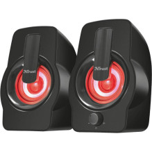 Kolonėlės kompiuteriui Trust Gemi RGB 2.0, juodos