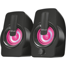 Kolonėlės kompiuteriui Trust Gemi RGB 2.0, juodos