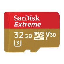 SanDisk Extreme 32GB microSDHC UHS-I U3 SanDisk Extreme 32GB microSDHC UHS-I U3