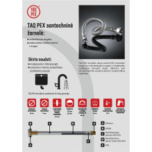 FLEXIBLE HOSE 50CM PEX M10-L37 1 / 2F