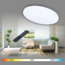 Luminaire plafond Tope Sopot, 2x24W, LED, Ø380mm Luminaire plafond Tope Sopot, 2x24W, LED, Ø380mm