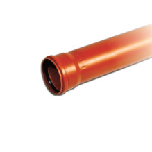 Pipe external D110 SN4 1.0m...