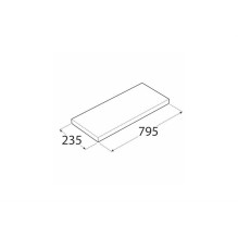 Lentyna Velano 65110 FS BI80 / 24, 795 x 38 x 235 mm Lentyna Velano 65110 FS BI80 / 24, 795 x 38 x 235 mm