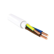 CABLE XYM-J / NYM 3X2.5 WHITE (100) CABLE XYM-J / NYM 3X2.5 WHITE (100)