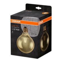 Lemputė Osram LED, G125, E27, 7W, 725lm, 2500K