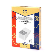 Dulkių siurblių maišeliai X02, 5 vnt Dulkių siurblių maišeliai X02, 5 vnt