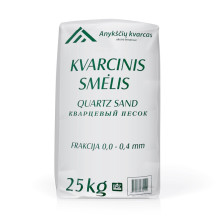 QUARTZ SAND (0-0.4MM) 25KG...