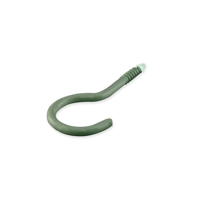 BENDED HOOK 30X2,6X11X6 BLACK / 4PCS