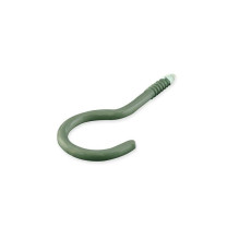 BENDED HOOK 40X3,0X15X9 BLACK / 4PCS