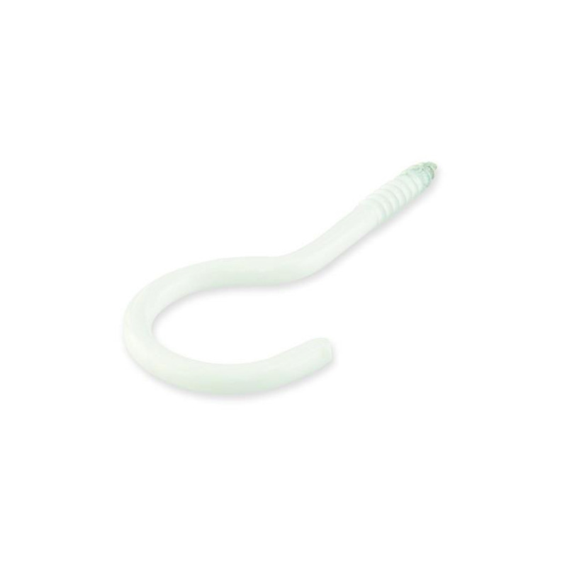 CLOTH-LINE HOOK 65X4,8X22X18 WHITE / 4PCS