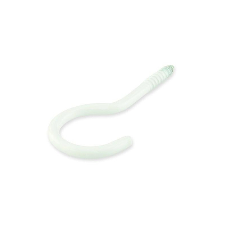 CLOTH-LINE HOOK 80X5,2X26X19 WHITE / 4PCS
