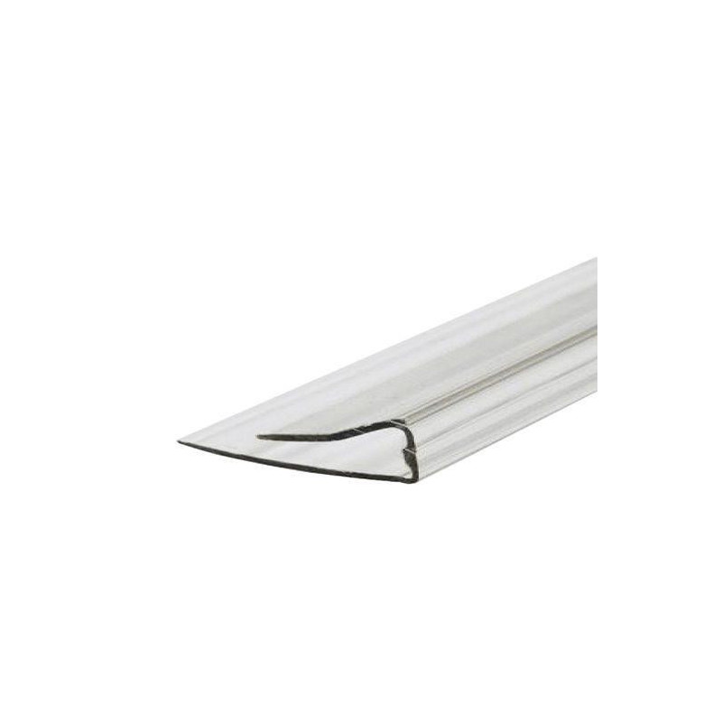 Polikarbonato profilis U, 0,4 x 210 cm