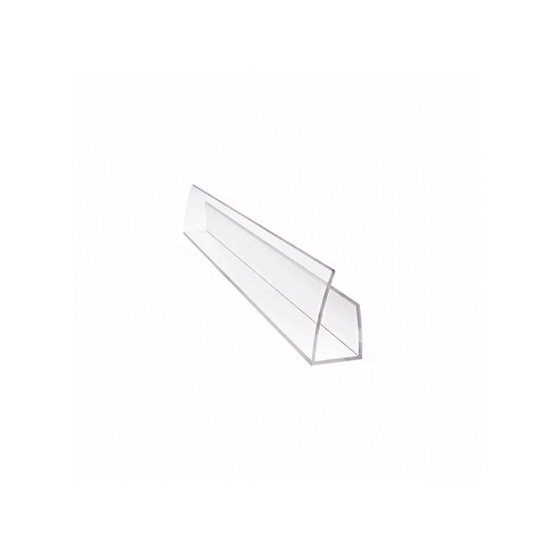 Polikarbonato profilis U, 0,6 x 210 cm