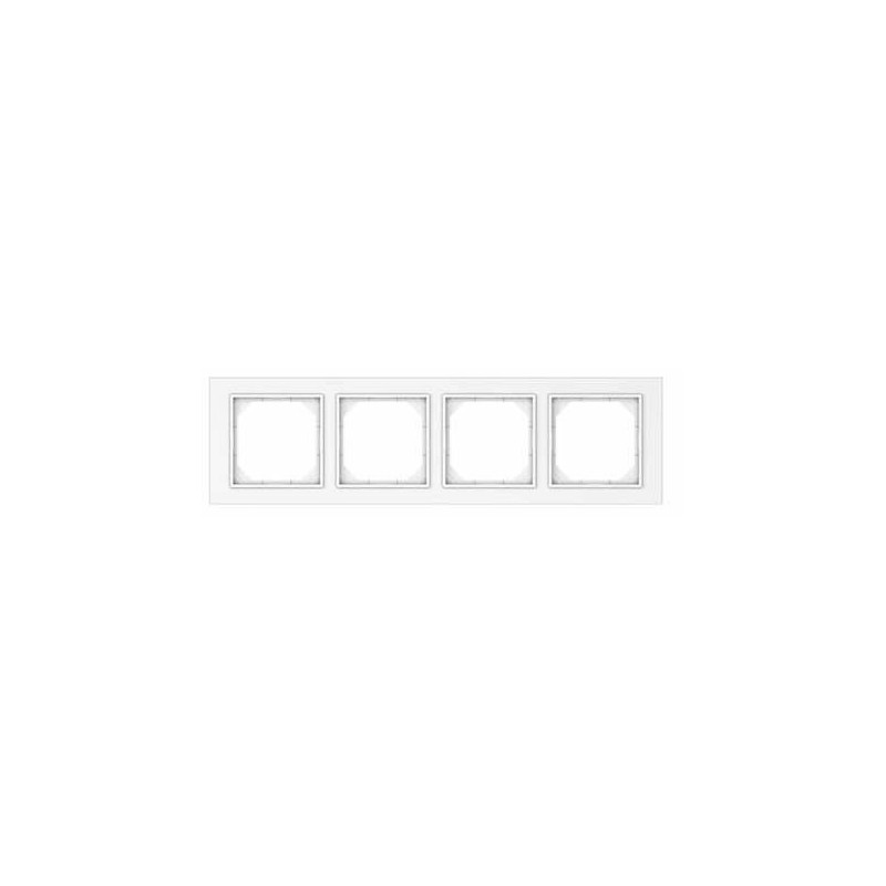 Keturvietis rėmelis VILMA QR1000, baltos spalvos