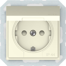 SOCKET IVORY IP44...