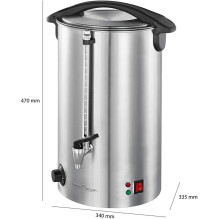 Karštų gėrimų puodas Proficook PC-HGA1111, 16l Karštų gėrimų puodas Proficook PC-HGA1111, 16l