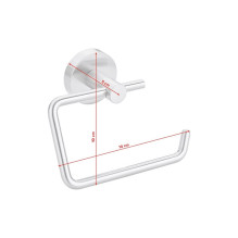 TESA MOON TOILET ROLL HOLDER W / O LID TESA MOON TOILET ROLL HOLDER W / O LID