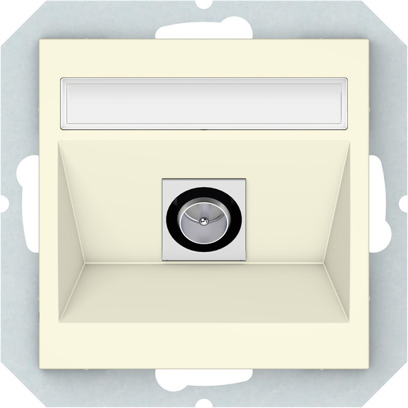TV SOCKET IVORY TVL01-02 QR1000