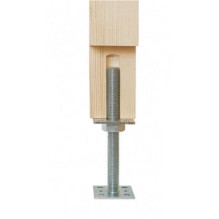 Height adjust column support 80x140x80mm Height adjust column support 80x140x80mm
