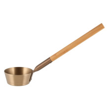 Sauna scoop RENTO, 0.3 l, 48 x 9 cm, champagne Sauna scoop RENTO, 0.3 l, 48 x 9 cm, champagne