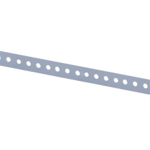 Tvirtinimo juosta, perforuota, 12 x 0.7 mm, 3 m, pilka Tvirtinimo juosta, perforuota, 12 x 0.7 mm, 3 m, pilka