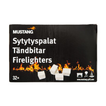 Firelighters MUSTANG 280 g, 32 pcs Firelighters MUSTANG 280 g, 32 pcs