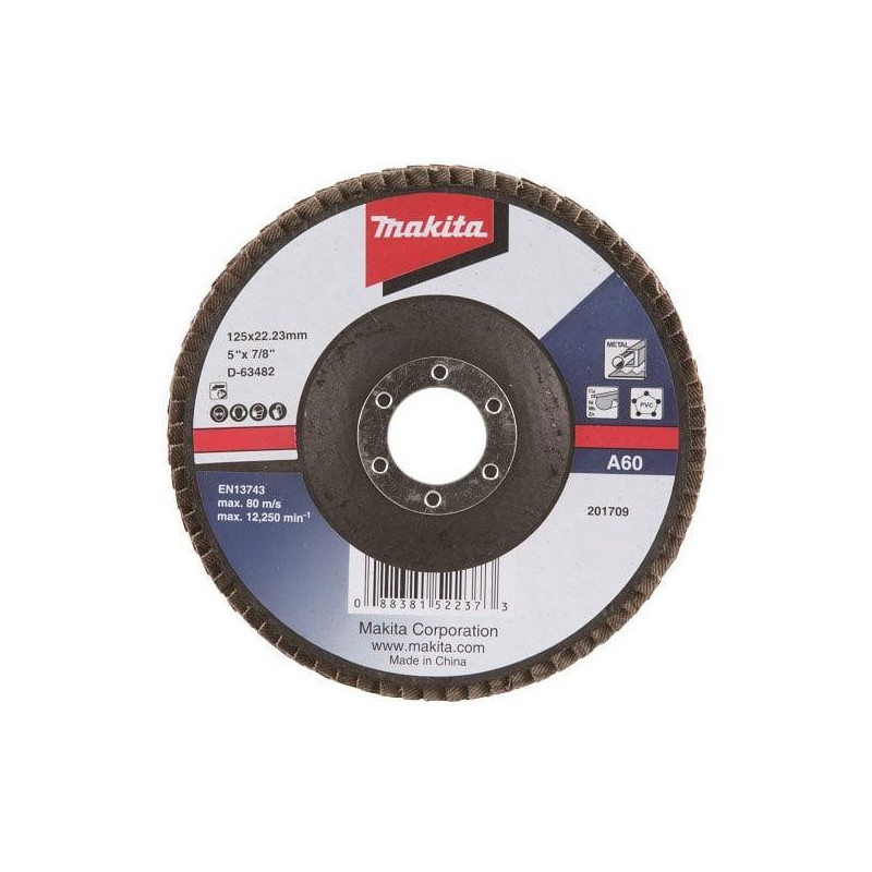 FLAPDISC ECONOMY TYPE 125MM A60