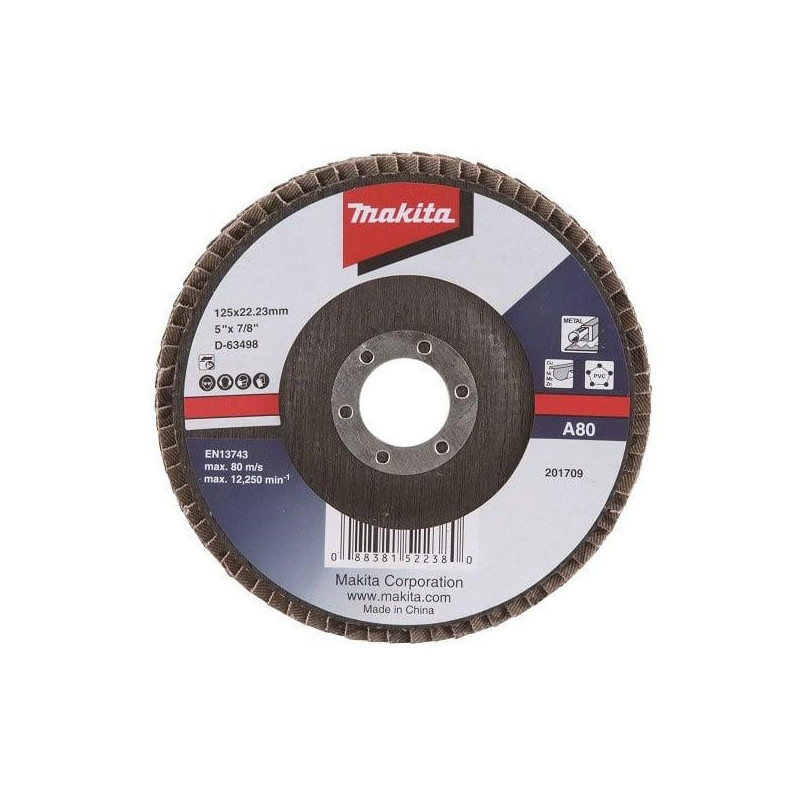 FLAPDISC ECONOMY TYPE 125MM A80