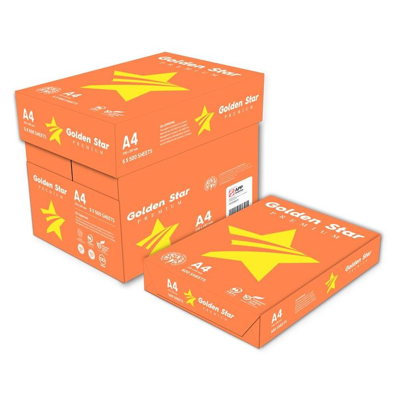 Kanceliarinis popierius Golden Star, A4, 80 g / m² 21x29.7cm