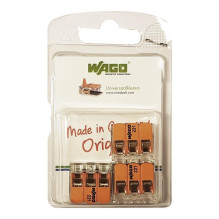 WAGO CONNECTOR 3X0,5-6MM2 3 PCS 32A.