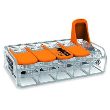 WAGO CONNECTOR 5-WAY 2X0,5-6MM2 3 PCS