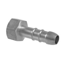 FEMALE HOSE NIPPLE LPG 1 / 2"X10 NICKEL